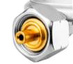 Gas pressure regulator and 1.5 m hose, for Polish market, for 50 kW cylinders
