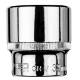 Hexagonal socket 1/2", 32 mm