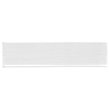 EXTREME cable ties 3.6 x 300 mm, white, 100 pcs