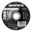 Cutting disc, aluminium oxide for concrete, convex 125 x 2.0 x 22.2 mm, 42 C46-R-BF