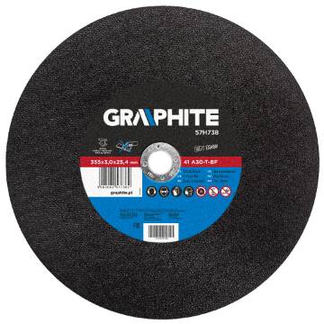 Cutting disc for metal 355 x 3.0 x 25.4 mm, 41 A30-T-BF