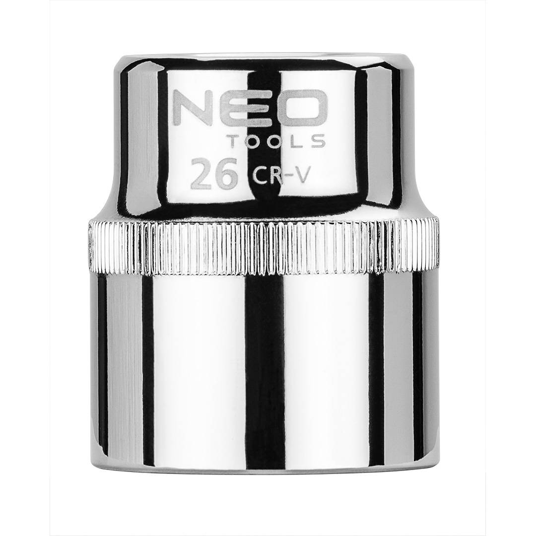 Socket 1/2", 26mm, 6 points, Superlock