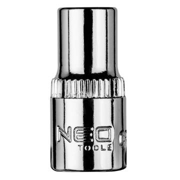 Hexagonal socket 1/4", 6 mm