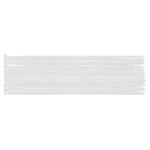 EXTREME cable ties 7.6 x 300 mm, white, 50 pcs
