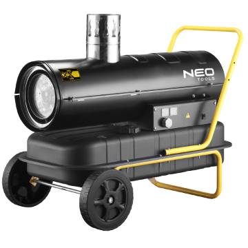 Oil heater with flue exhaust 20kW