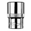 Hexagonal socket 1/2", 18 mm