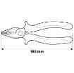 Combination pliers 180 mm