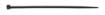 EXTREME cable ties 2.5 x 100 mm, black, 100 pcs