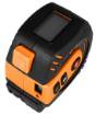 Laser distance meter with retractable measuring tape