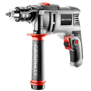 Impact drill 550W, key chuck 13 mm, speed 0-3000 rpm, case