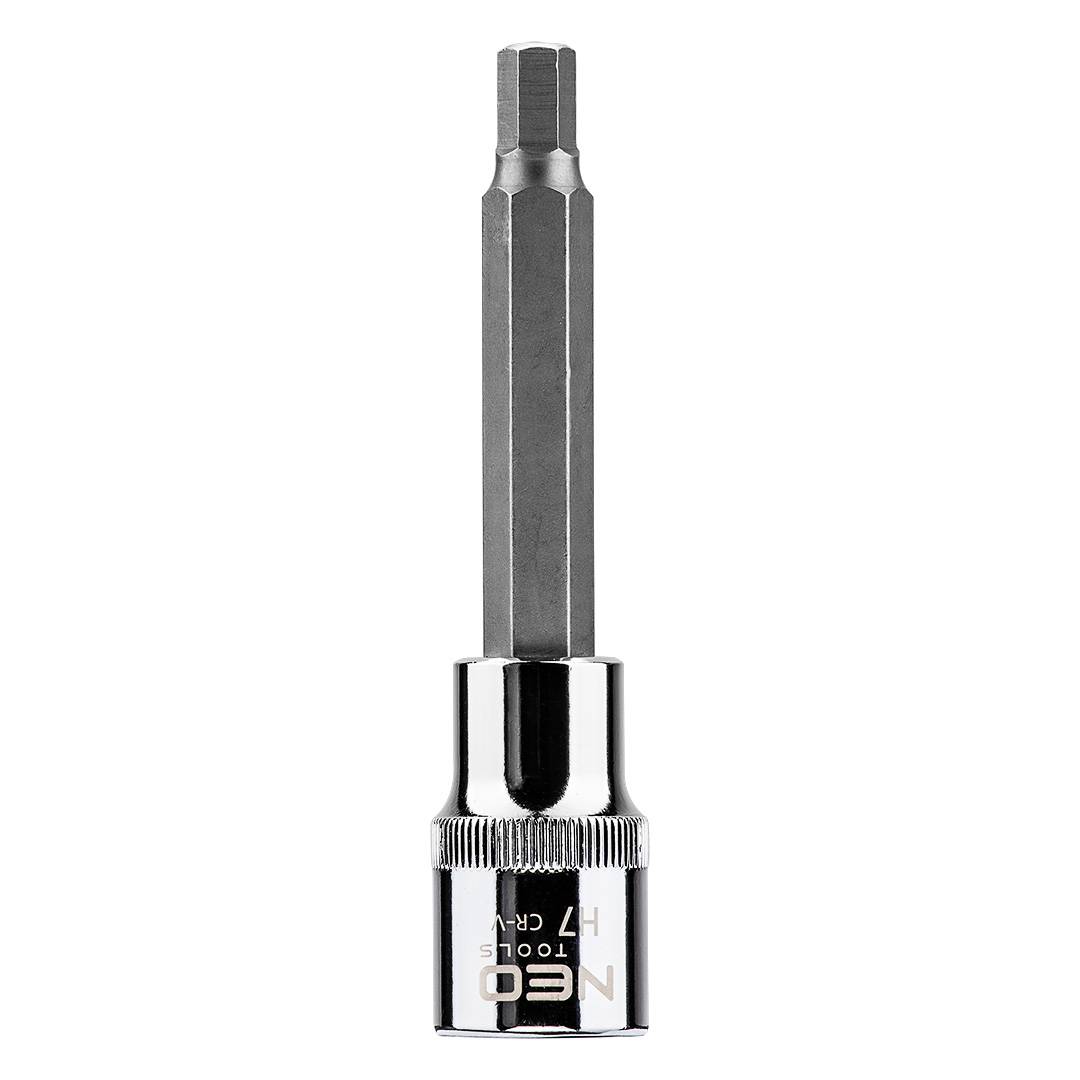 Socket bit hex 1/2'' H7, 100mm