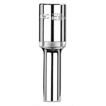 Deep socket 1/2", 9mm, 6 points, Superlock