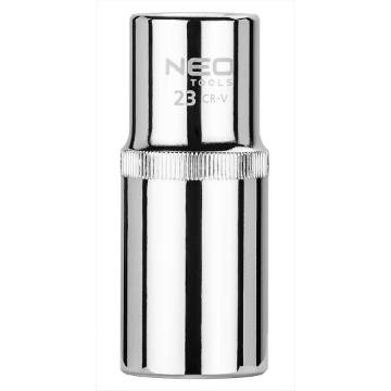 Deep socket 6 points, 1/2", 23 mm, Superlock