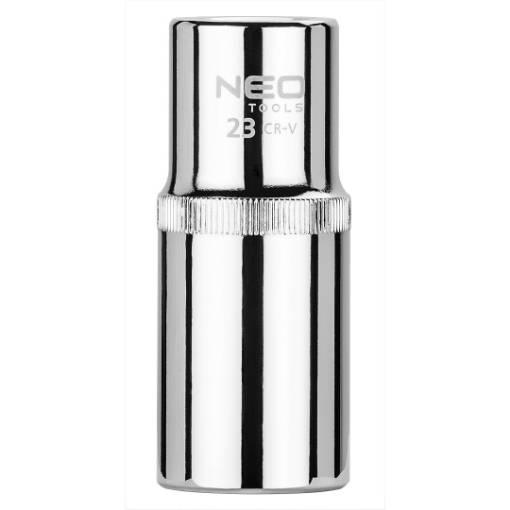 Deep socket 6 points, 1/2", 23 mm, Superlock