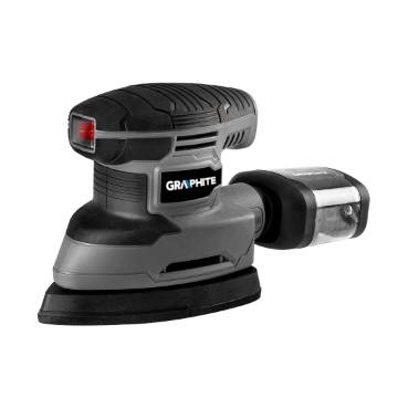 Palm sander delta 180W, base 140x140x80mm
