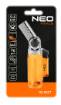 Gas micro burner with piezo ignition, 360st, flame control, 3g capacity
