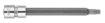 Padrunotsik pikk 1/4" torx T25x87mm