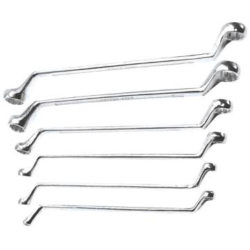 Offset ring wrenches 6-17 mm, set 6 pcs