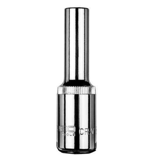 Long hexagonal socket 1/2", 8 mm