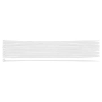 EXTREME cable ties 2.5 x 200 mm, white, 20 pcs