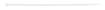 EXTREME cable ties 2.5 x 200 mm, white, 20 pcs