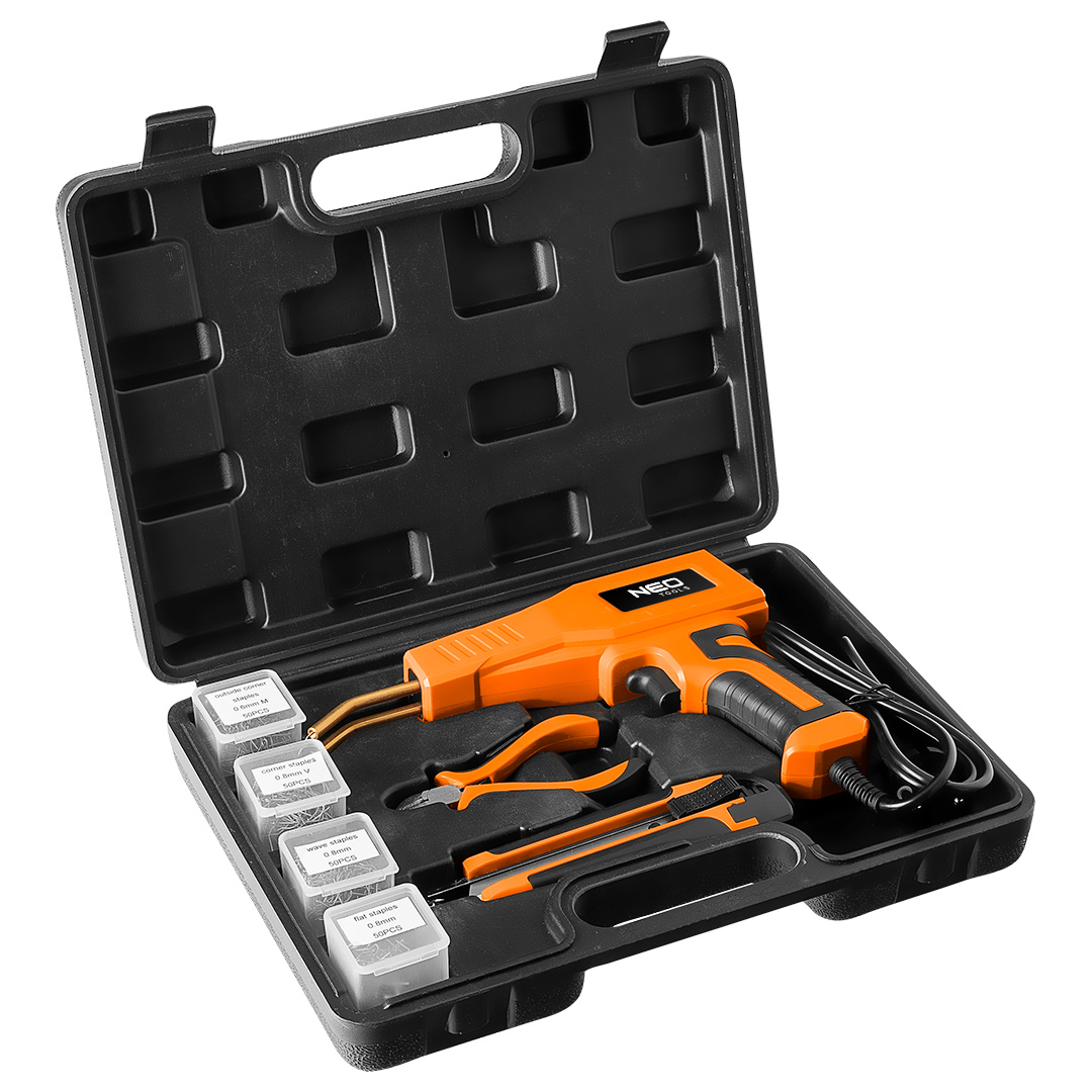 Plastic soldering iron 50W set + 200 staples