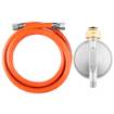 Gas heater kit for the Hungarian, Netherlands market, gas pressure regulator and hose, type G5