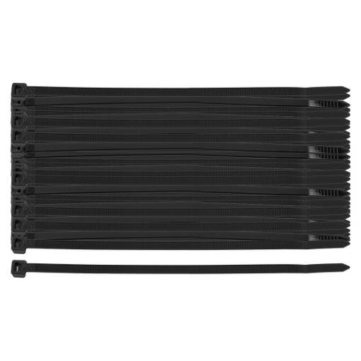 EXTREME cable ties 4.8 x 150 mm, black, 100 pcs
