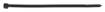 EXTREME cable ties 4.8 x 150 mm, black, 100 pcs