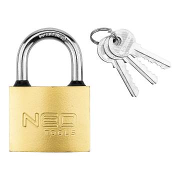 Padlock 60 mm, 3 keys