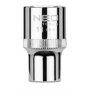 Socket 1/2", 11mm, 6 points, Superlock