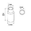 Socket 1/4", 4mm, superlock