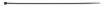 EXTREME cable ties 2.5 x 200 mm, black, 100 pcs