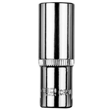 Long hexagonal socket 1/4", 13 mm