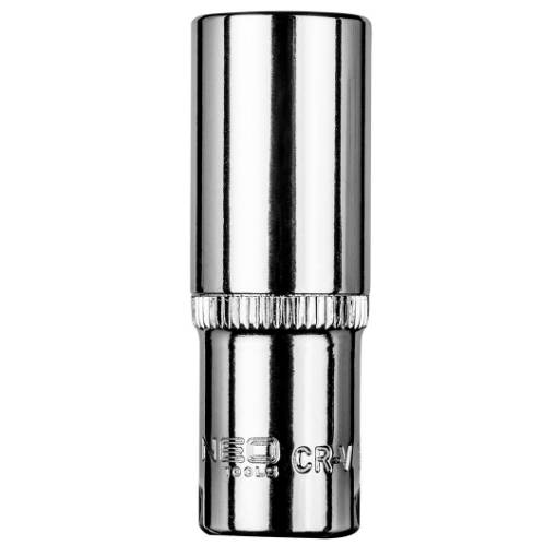 Long hexagonal socket 1/4", 13 mm