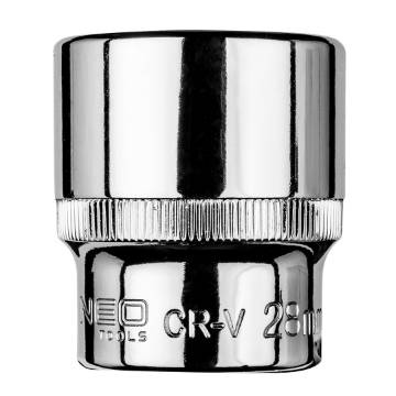 Hexagonal socket 1/2", 27 mm