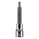 Spline bit on socket 1/2", M6 x 100 mm