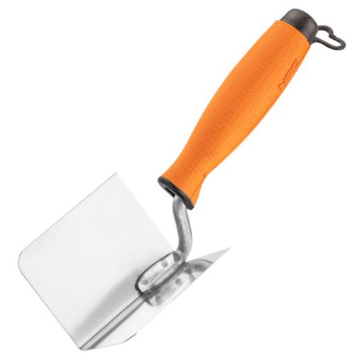 Stucco corner float, inside, 80 mm, bi-material handle