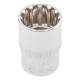 Spline socket 1/2", 19mm