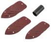 Palm sander 105W, speed 12000min-1  base 97 x 140mm, with sand papers 12pcs
