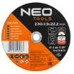 Metal/INOX cutting discs 230 x 1.9 x 22.2 mm, 41 A46-S-BF, 25 pcs. carton. Manufactured in PL
