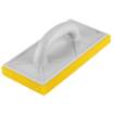 Float with coarse sponge 25 mm, 280 x 140 mm, plastic handle