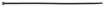 EXTREME cable ties 3.6 x 200 mm, black, 100 pcs