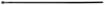 EXTREME cable ties 9.0 x 550 mm, black, 50 pcs
