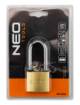 Padlock with long yoke 40 mm, 3 keys