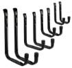 Garage hooks, set 8 pcs