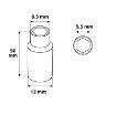 Deep socket 1/4", 5,5 mm, superlock