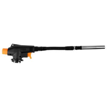 Gas burner with flexible nozzle