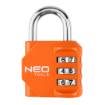 Locker padlock 66×43×22mm