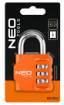 Locker padlock 66×43×22mm